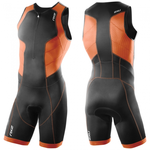 2XU Perform tri suit men 2015 black-orange MT3197d  MT3197d